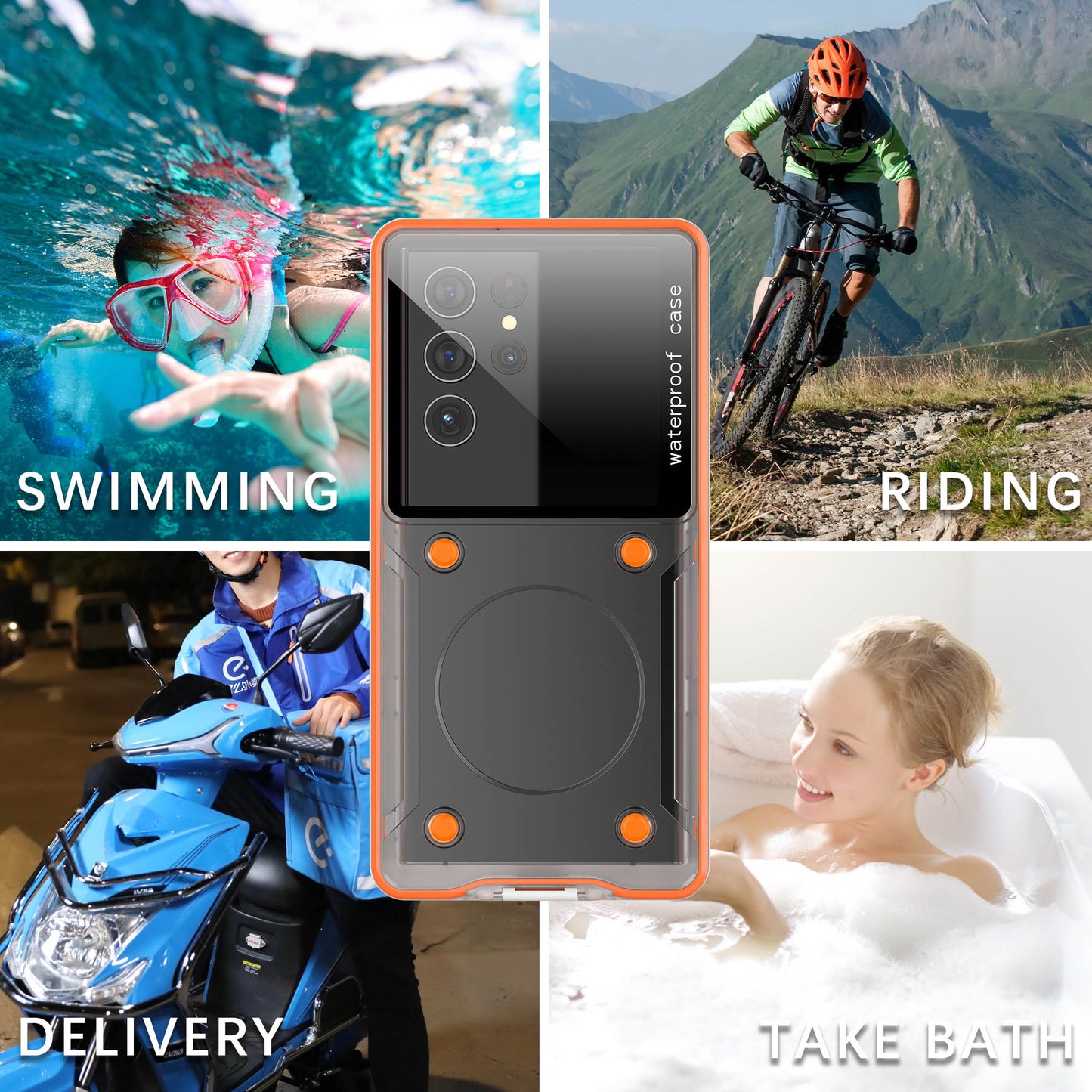 Extreme Wet-Hand Large-Touch Waterproof Phone Case | Outdoor Pros