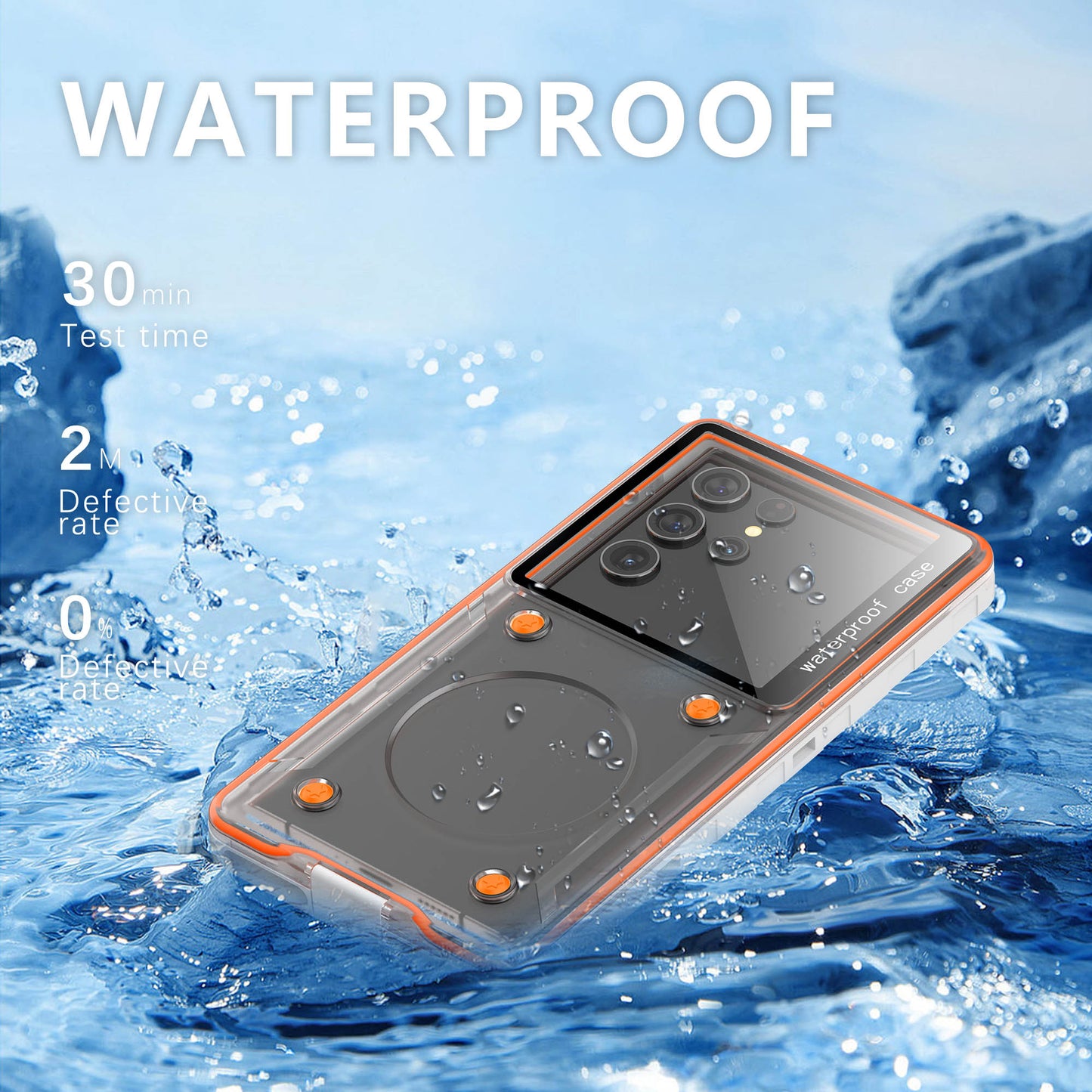 Extreme Wet-Hand Large-Touch Waterproof Phone Case | Outdoor Pros