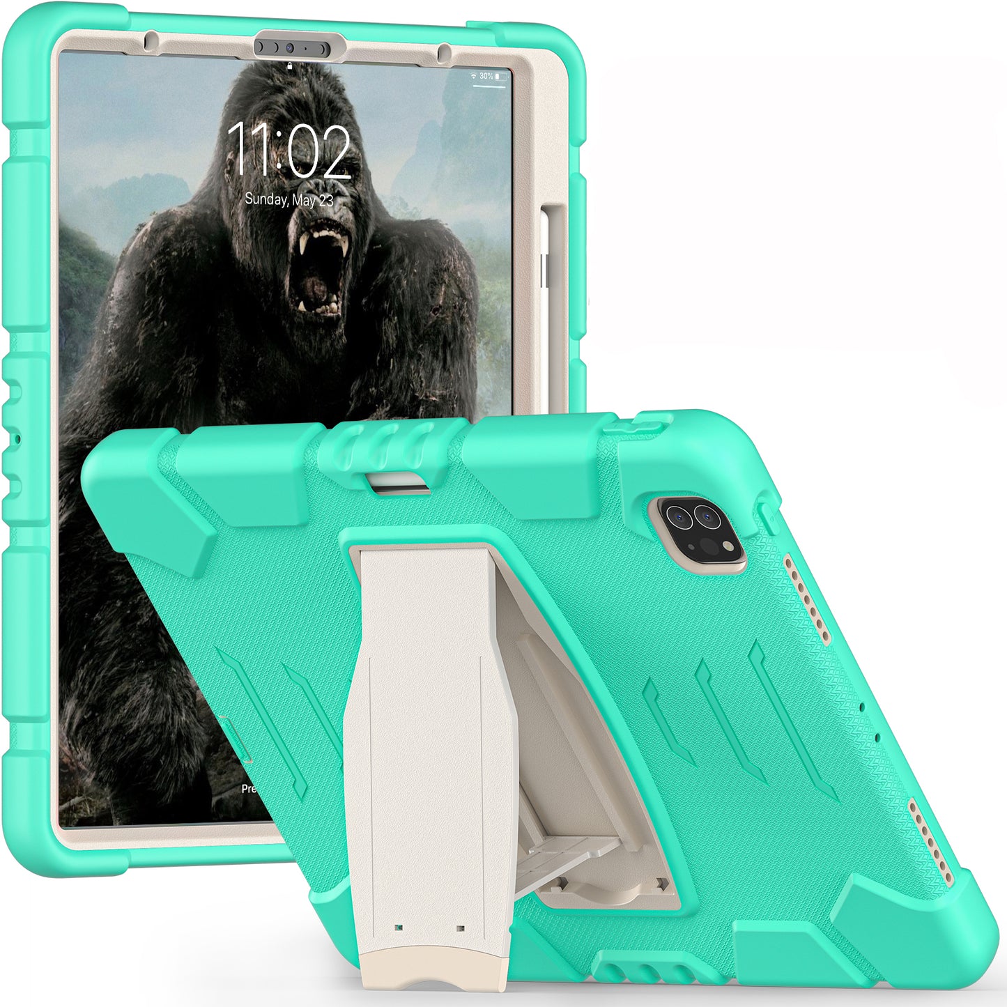 Gorilla King Kong iPad Pro 12.9 (2018) Case Stand Triple Protection