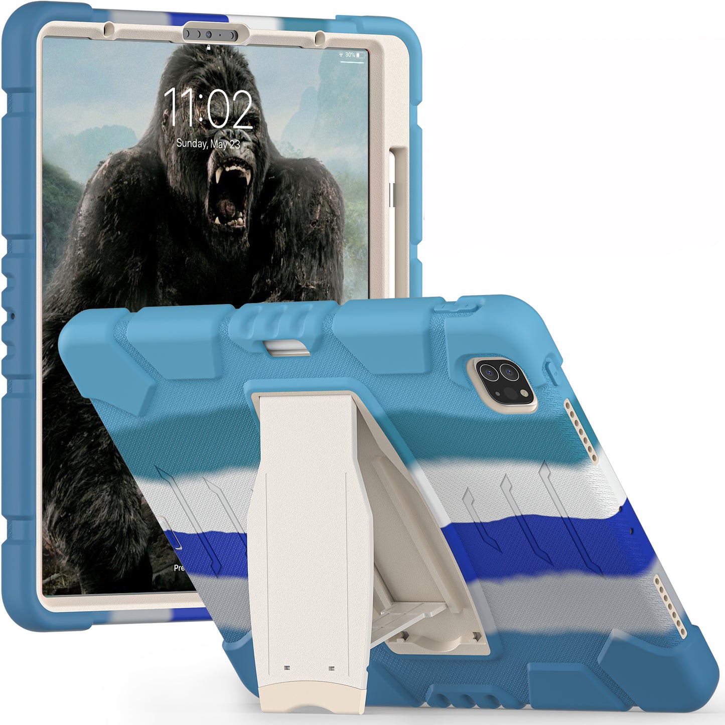 Gorilla King Kong iPad Pro 12.9 (2018) Case Stand Triple Protection