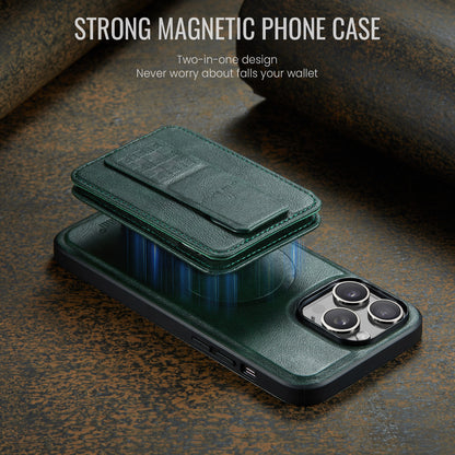 Magnetic 2-in-1 Card Holder iPhone 16 Pro Case Stand