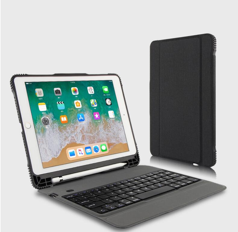 Heavy Duty Protection Detachable Backlit Keyboard iPad 6 Case