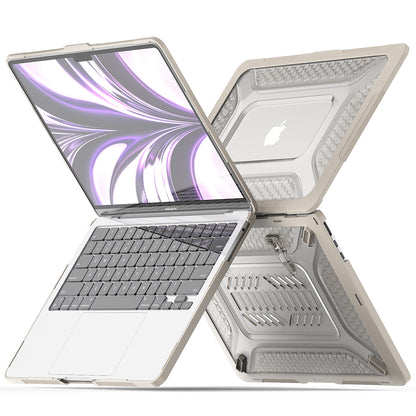 Honeycomb Macbook Air 13.6 A2681 Case Build-in Kickstand