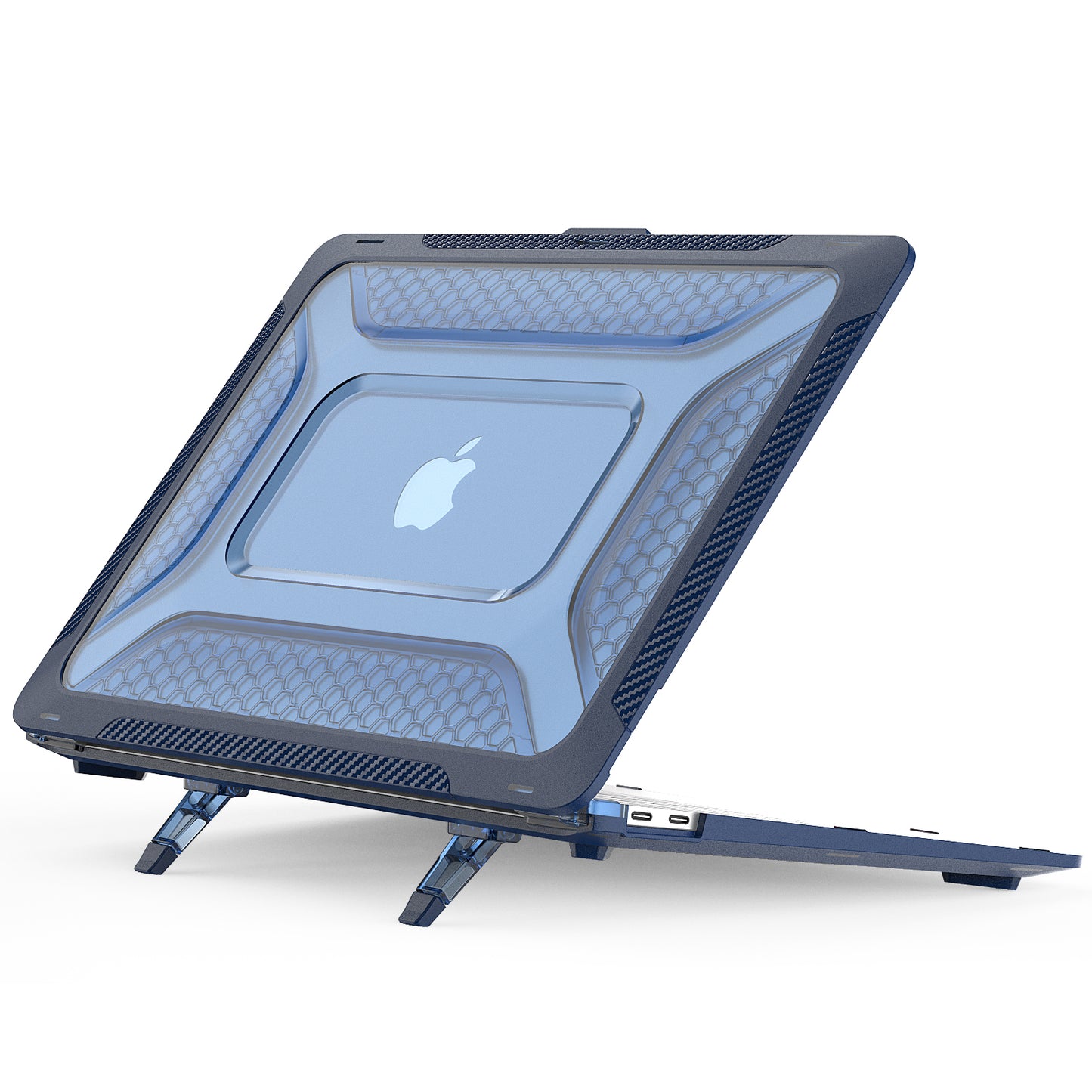 Honeycomb Macbook Air 13.3 A1932 Case Build-in Kickstand