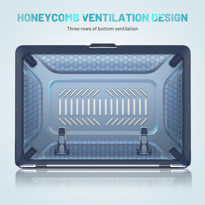 Honeycomb Macbook Air 13.3 A1932 Case Build-in Kickstand