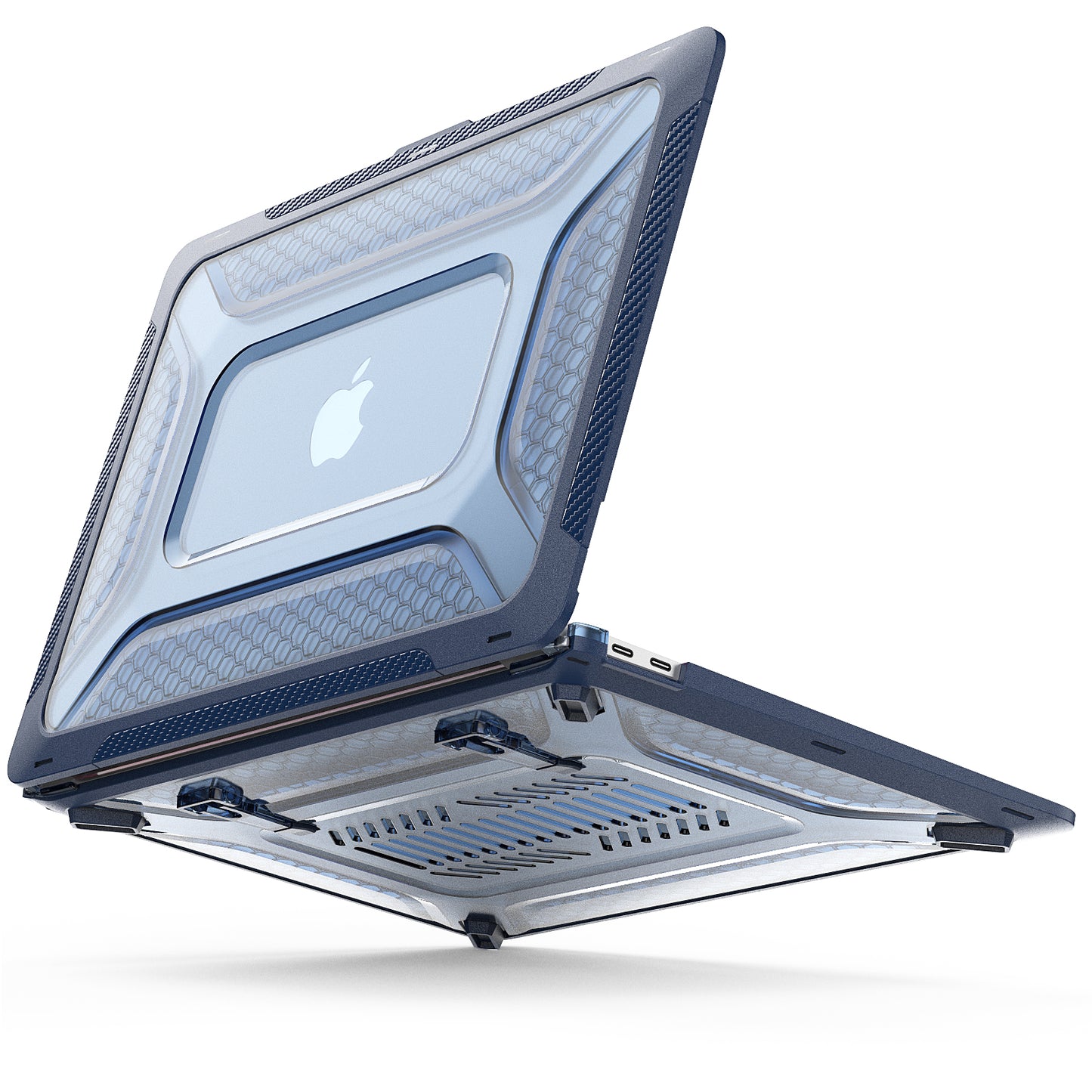 Honeycomb Macbook Air 13.3 A1932 Case Build-in Kickstand