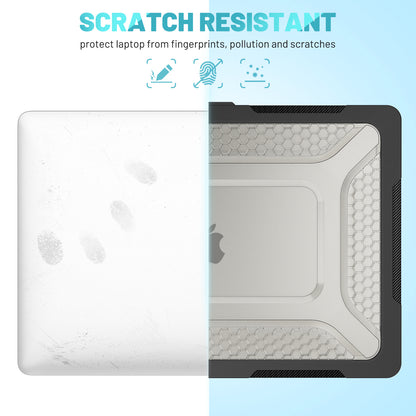 Honeycomb Macbook Air 15.3 A3114 Case Build-in Kickstand