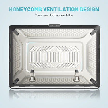 Honeycomb Macbook Pro 16.2 A2485 Case Build-in Kickstand