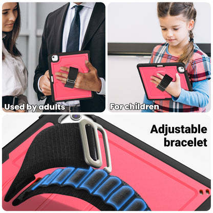 Honeycomb Rotating Handle Strap iPad Air 13 Case Clear