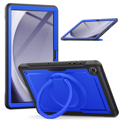 Honeycomb Rotating Hand Grip Galaxy Tab A9 Case Clear