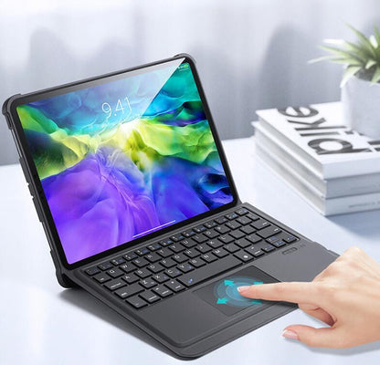 Slim Detachable Touchpad Backlit Keyboard iPad Pro 11 (2018) Case Slide