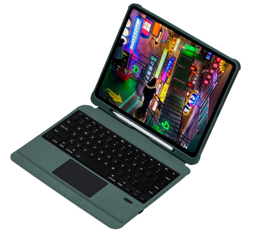 Ultra Slim Detachable Touchpad Keyboard Apple iPad Air 4 Case Slide