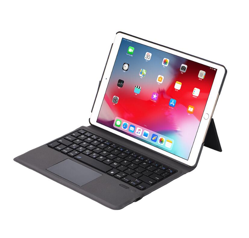 Smart Integration Touchpad Keyboard iPad 9 Case Exquisite Sheepskin