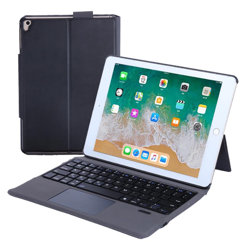 Smart Integration Touchpad Keyboard iPad 5 Case Exquisite Sheepskin