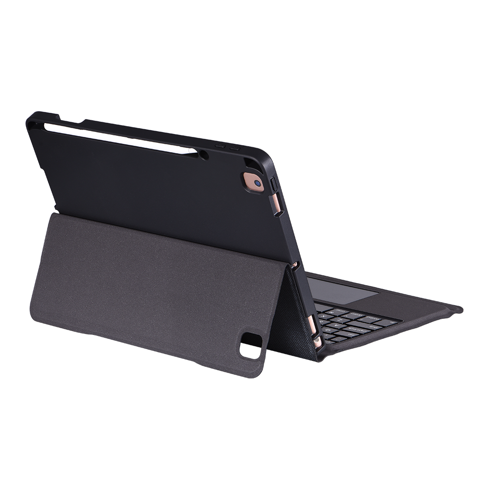 Ultra Slim Integrated Touchpad Keyboard Apple iPad 9 Case Flip Stand