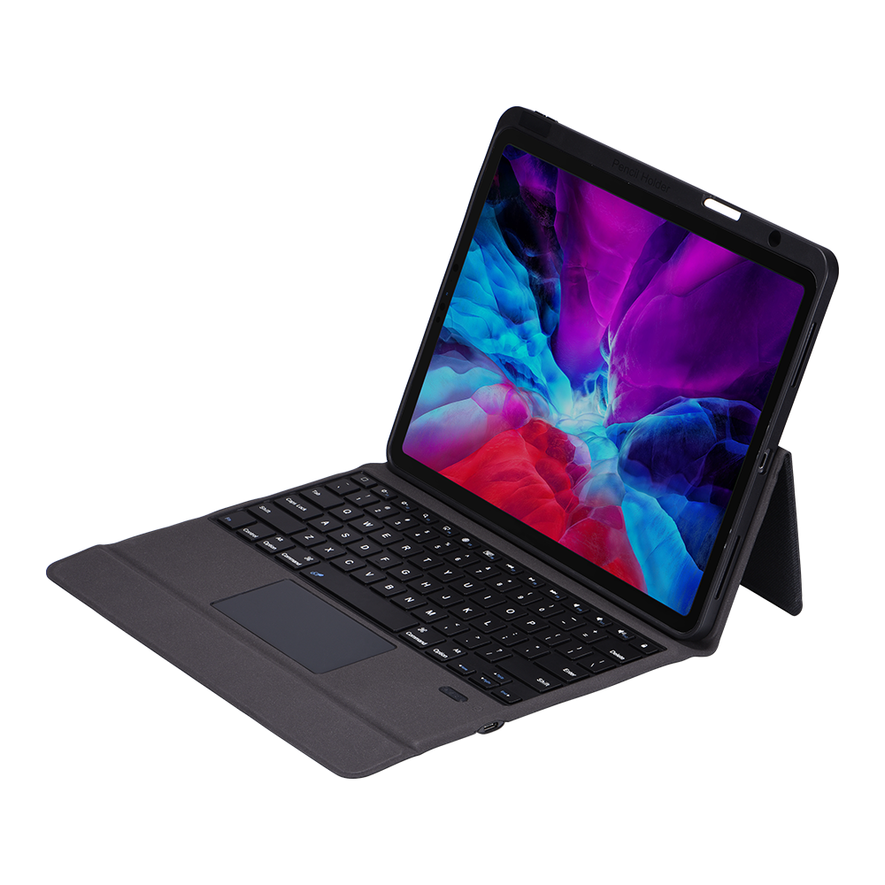 Ultra Slim Integrated Touchpad Keyboard iPad Pro 12.9 (2018) Case Flip