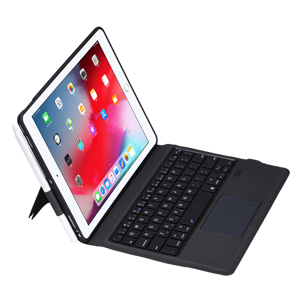 Ultra Slim Integrated Touchpad Keyboard Apple iPad 5 Case Flip Stand