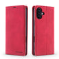 Illusion Slim Retro Leather iPhone 16 Case Magnetic