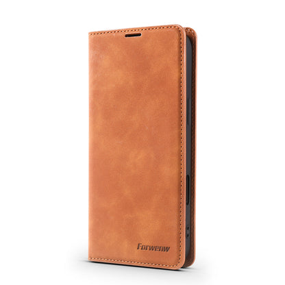 Illusion Slim Retro Leather iPhone 16 Case Magnetic