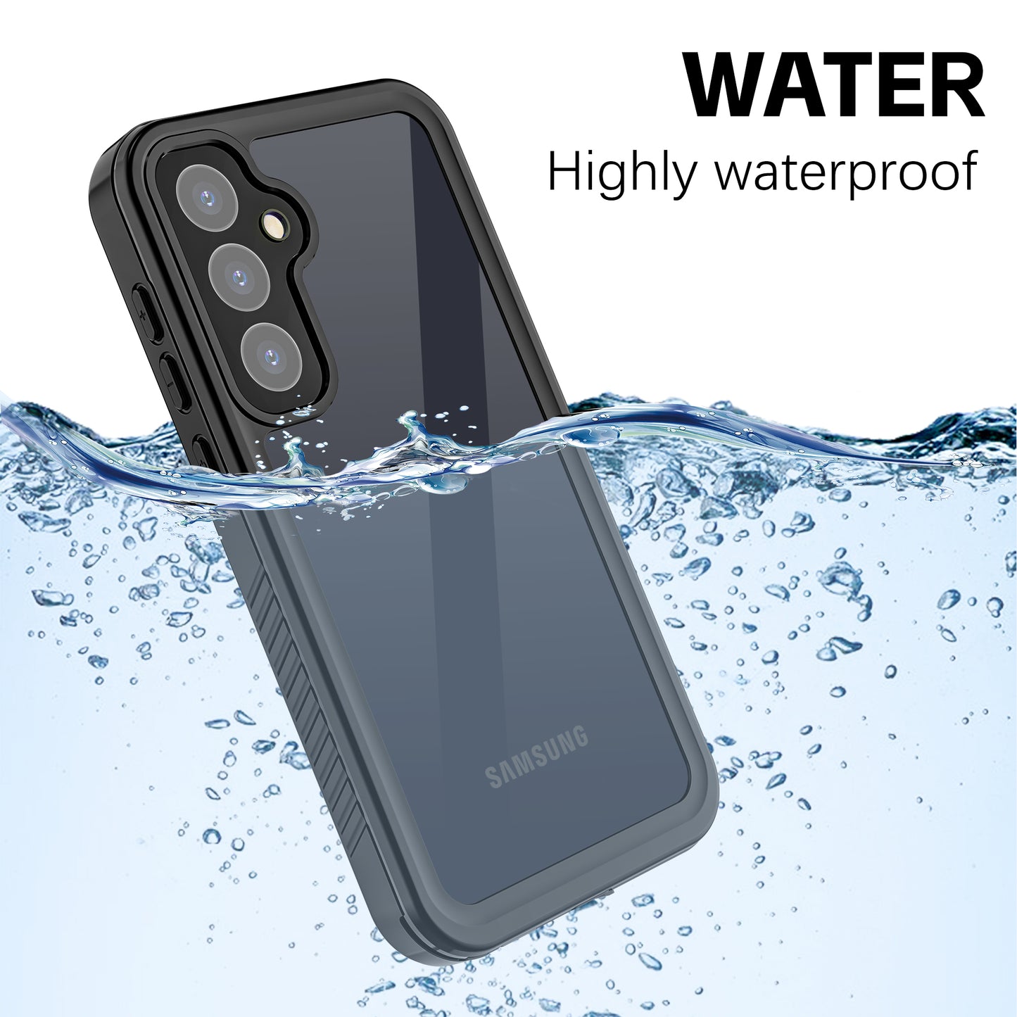 SHELLBOX FS Swimming Waterproof Galaxy A55 Phone Case