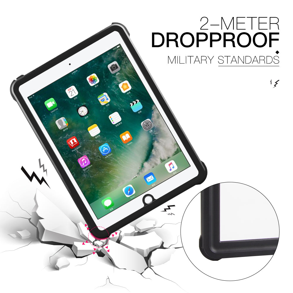 Armor Clear Waterproof iPad 6 Case IP68 Certified