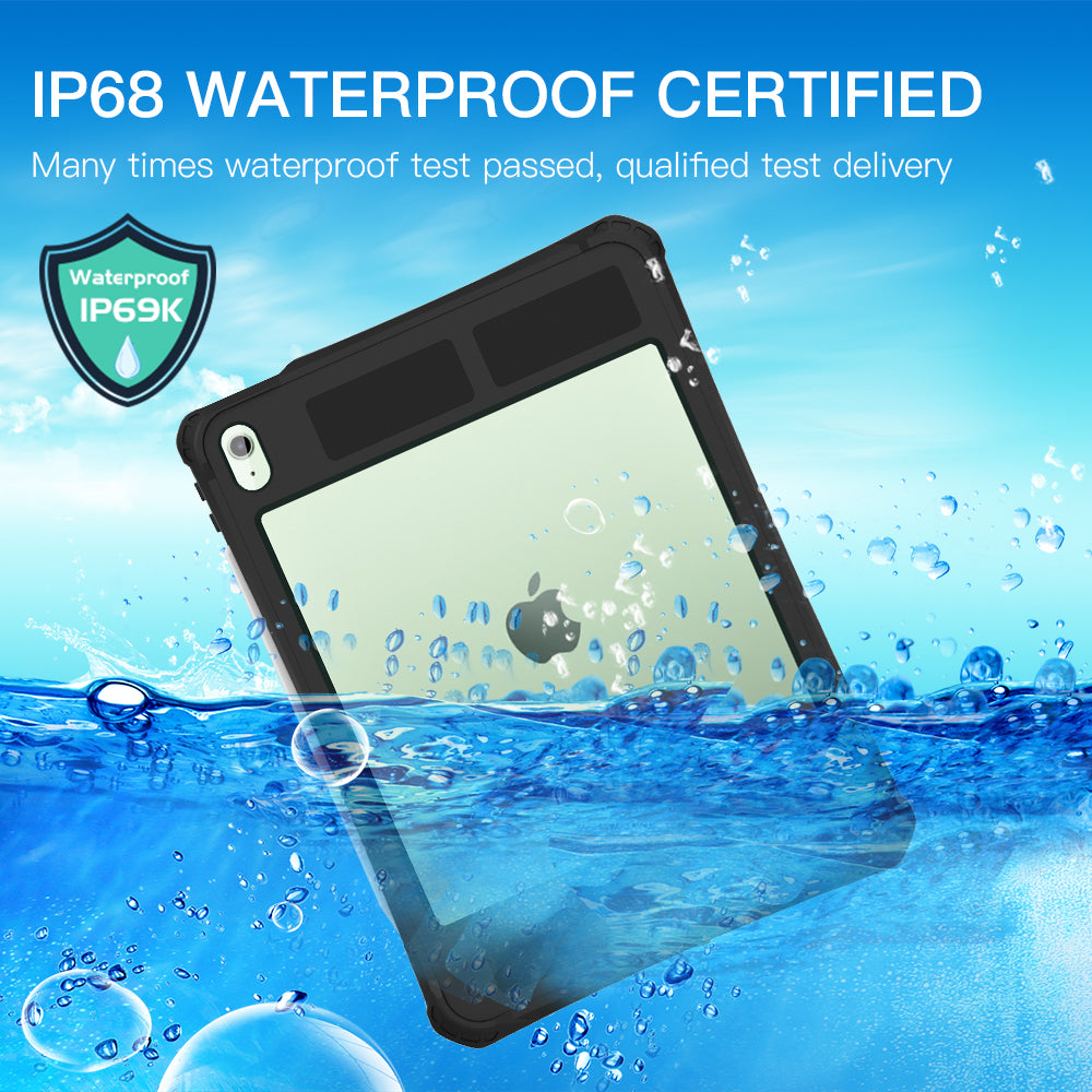 Armor Clear Waterproof iPad Air 5 Case IP68 Certified