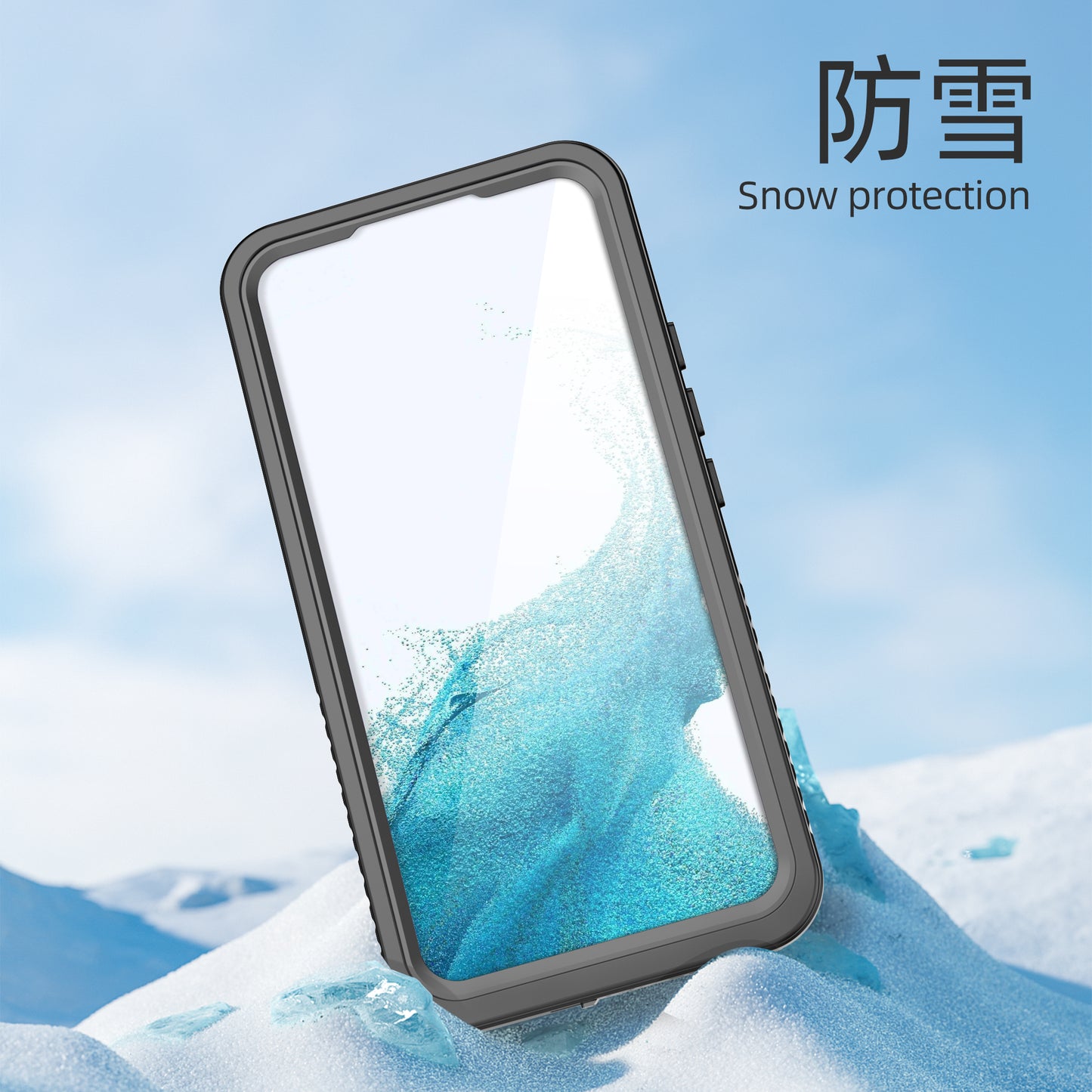 Twill Swimming IP68 Waterproof Galaxy A54 Case Clear