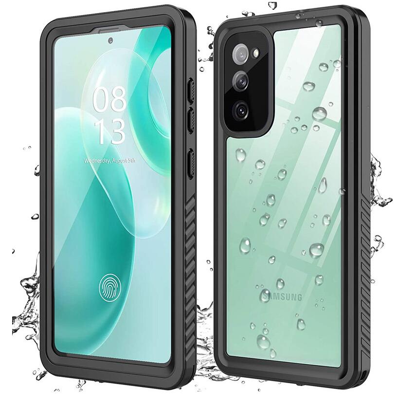 Twill Swimming IP68 Waterproof Galaxy S20 FE Case Clear