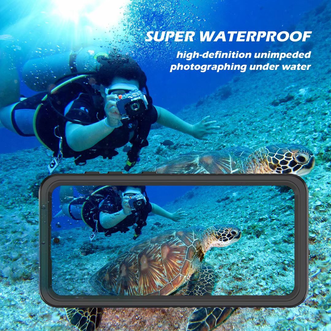 Twill Swimming IP68 Waterproof Galaxy S21 Case Clear