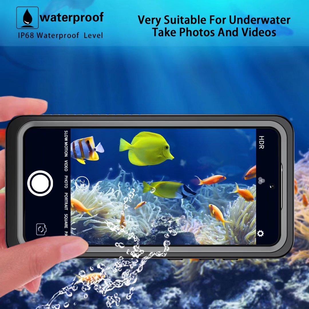 Twill Swimming IP68 Waterproof Galaxy S21 FE Case Clear