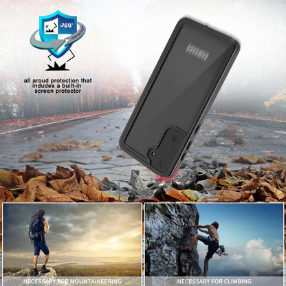 Twill Swimming IP68 Waterproof Galaxy S21+ Case Clear