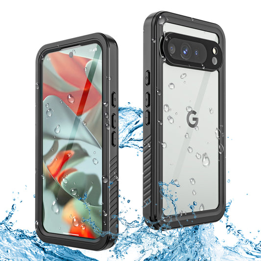 Twill Swimming IP68 Waterproof Google Pixel 9 Pro XL Case Clear