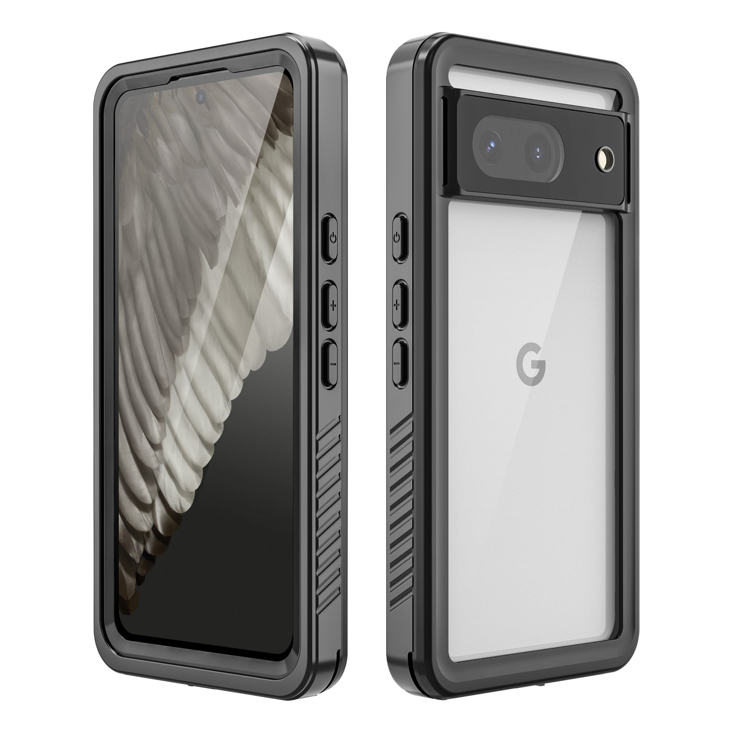 Twill Swimming IP68 Waterproof Google Pixel 8 Pro Case Clear