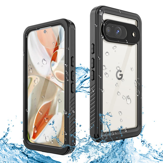 Twill Swimming IP68 Waterproof Google Pixel 9 Case Clear