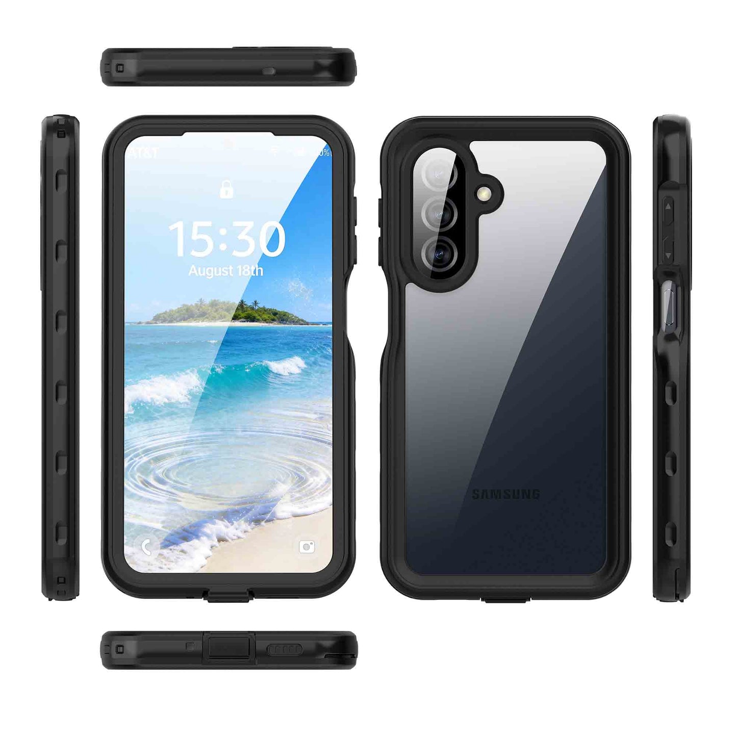 Ultramarine Technology Full-Body IP68 Waterproof Phone Case Shockproof & Ultra HD Clear - Galaxy A27