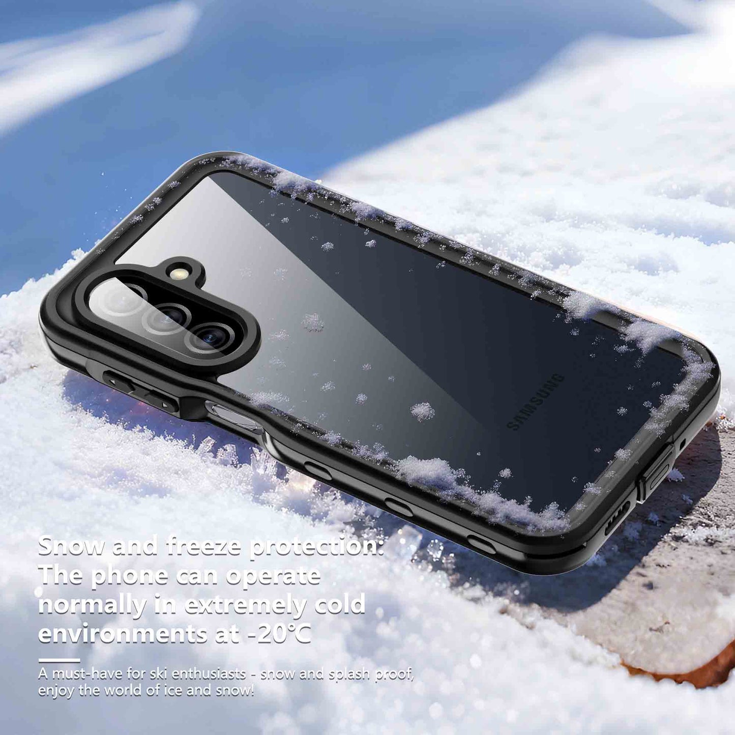 Ultramarine Technology Full-Body IP68 Waterproof Phone Case Shockproof & Ultra HD Clear - Galaxy A27