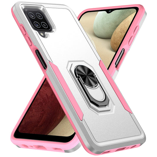 Pioneer Galaxy A12 Case Rotating Ring Stand