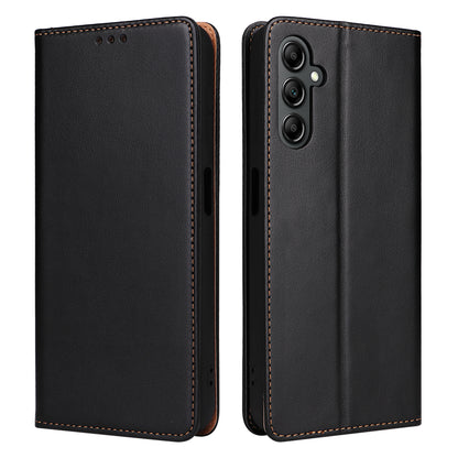 PU Leather Galaxy A14 Case Wallet Stand Texture Deluxe