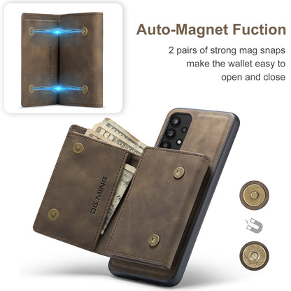 Retro Detachable Fold Wallet Galaxy A32 Case Magnetic Clip