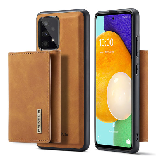 Retro Detachable Fold Wallet Galaxy A53 Case Magnetic Clip