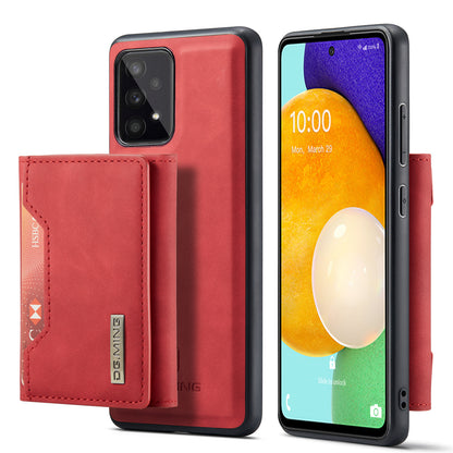 Retro Detachable Fold Card Holder Galaxy A53 Case Magnetic Clip