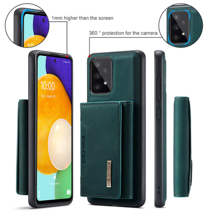 Retro Detachable Fold Card Holder Galaxy A53 Case Magnetic Clip