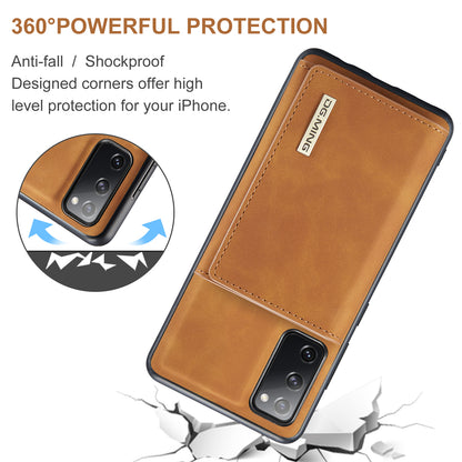 Retro Detachable Fold Wallet Galaxy S20 FE Case Magnetic Clip