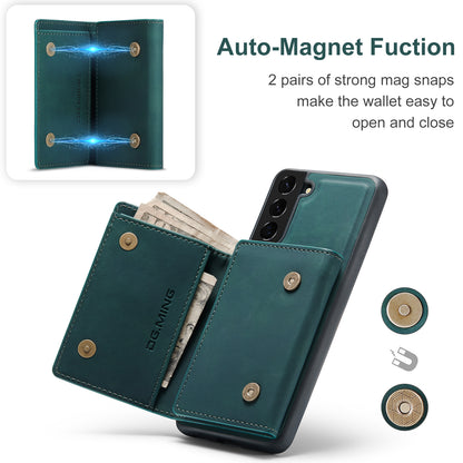 Retro Detachable Fold Wallet Galaxy S21+ Case Magnetic Clip