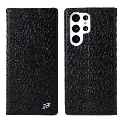 Deluxe Real Crocodile leather Galaxy S22 Ultra Case Wallet