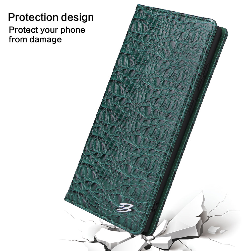 Deluxe Real Crocodile leather Galaxy S21 Ultra Case Wallet