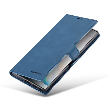 Illusion Slim Retro Leather Galaxy Note10+ Case Magnetic