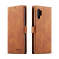 Illusion Slim Retro Leather Galaxy Note10+ Case Magnetic