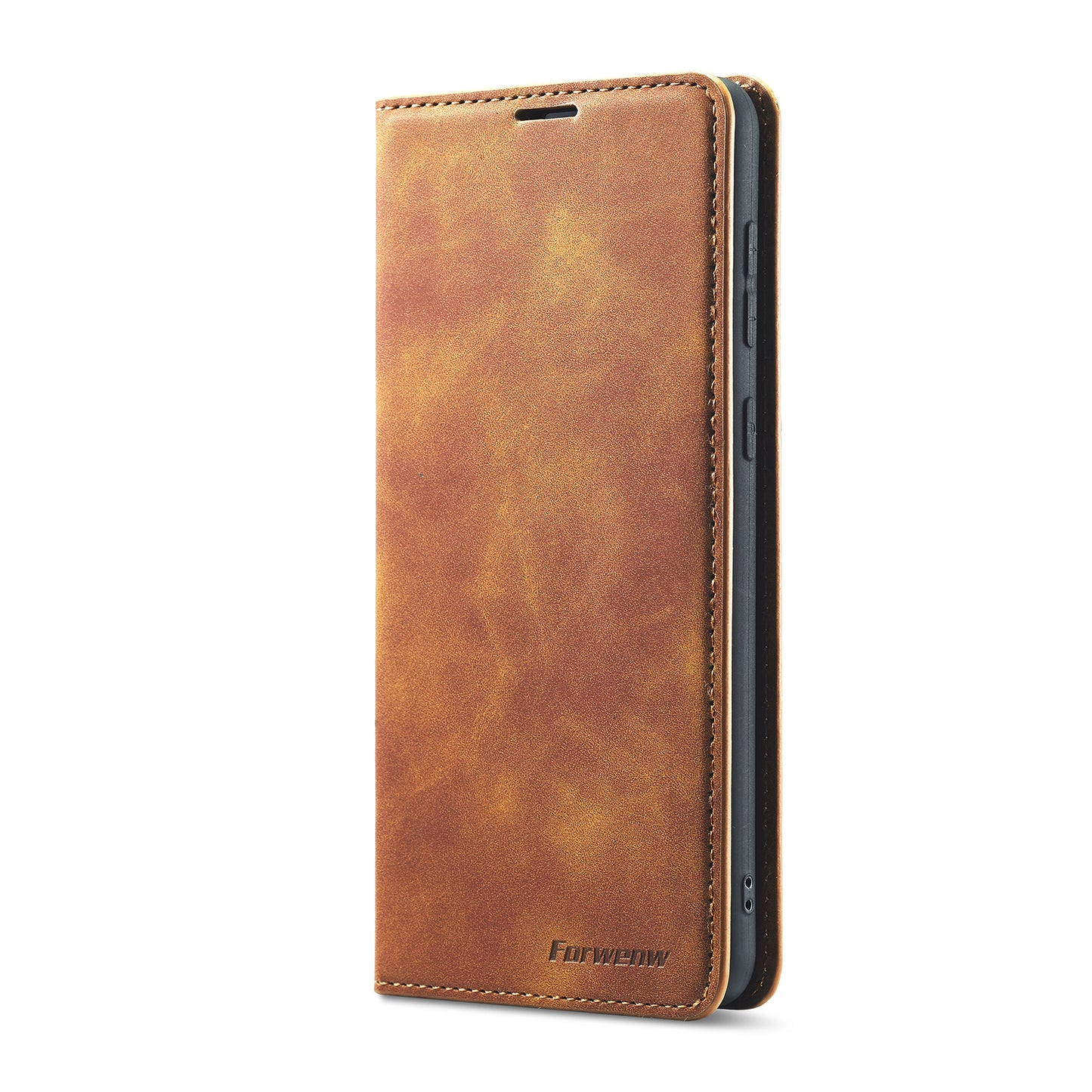 Illusion Slim Retro Leather Galaxy A02 Case Magnetic