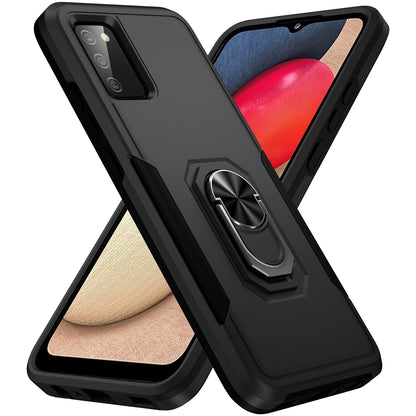 Pioneer Galaxy A02s Case Rotating Ring Stand